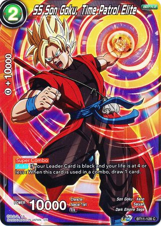SS Son Goku, Time Patrol Elite (BT11-128) [Vermilion Bloodline 2nd Edition] | Black Swamp Games