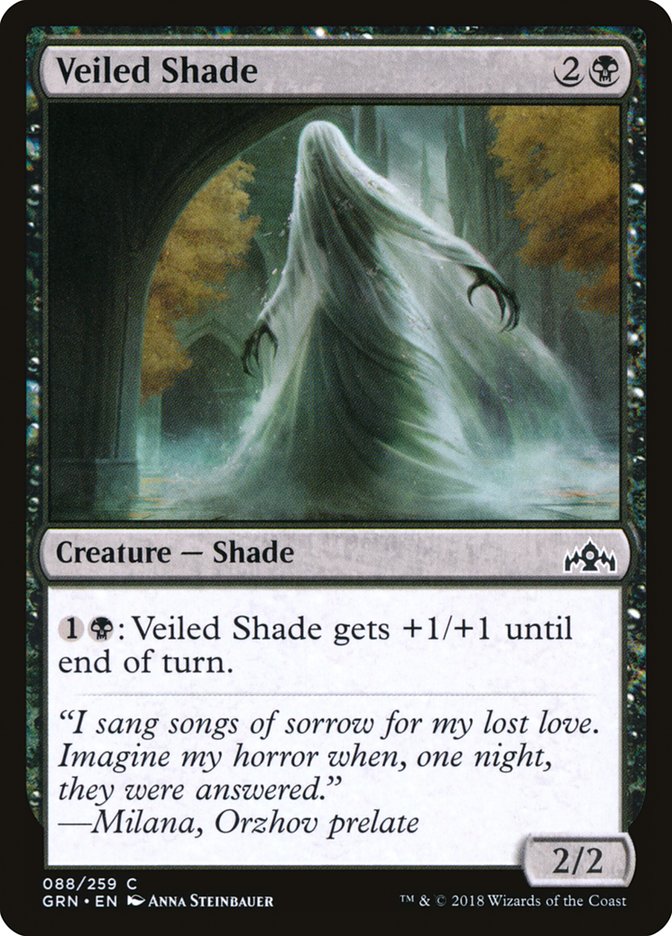 Veiled Shade [Guilds of Ravnica] | Black Swamp Games