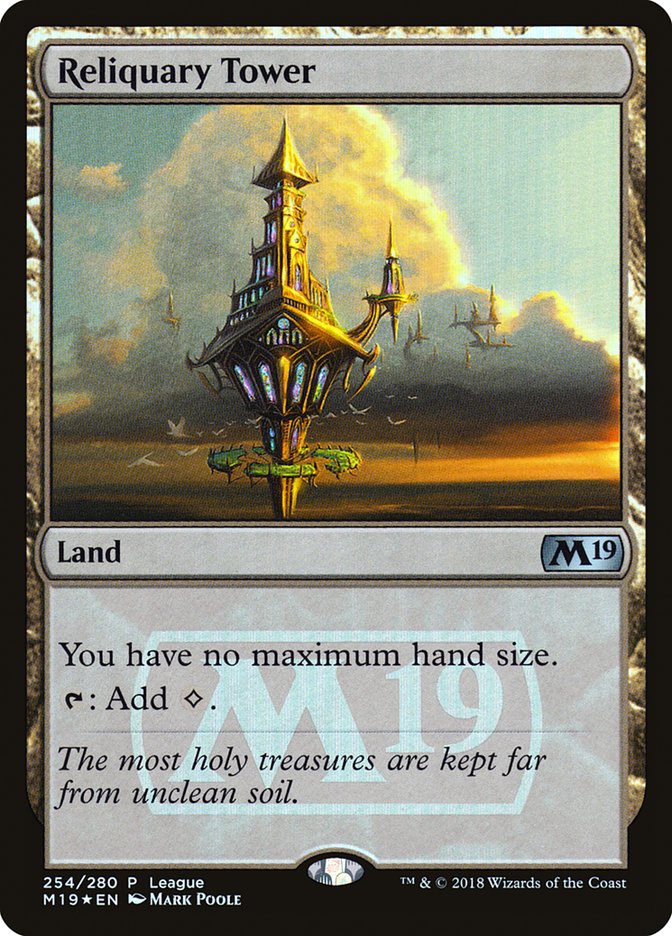 Reliquary Tower (League) [Core Set 2019 Promos] | Black Swamp Games