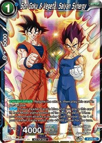 Son Goku & Vegeta, Saiyan Synergy (Unison Warrior Series Tournament Pack Vol.3) (P-276) [Tournament Promotion Cards] | Black Swamp Games