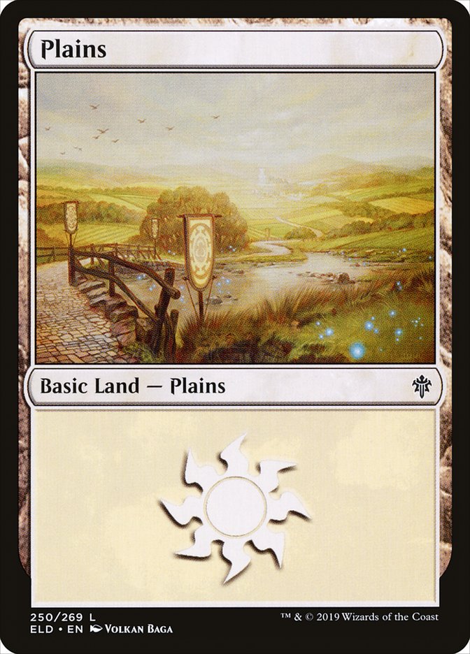 Plains (250) [Throne of Eldraine] | Black Swamp Games