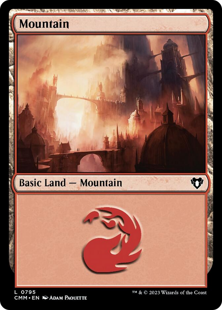 Mountain (795) [Commander Masters] | Black Swamp Games