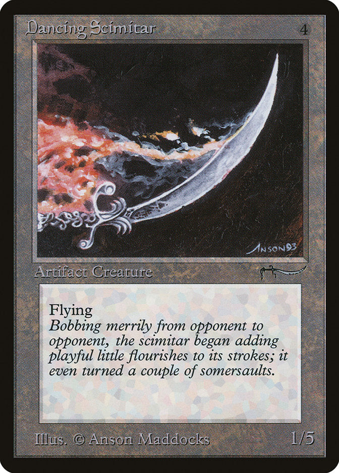 Dancing Scimitar [Arabian Nights] | Black Swamp Games
