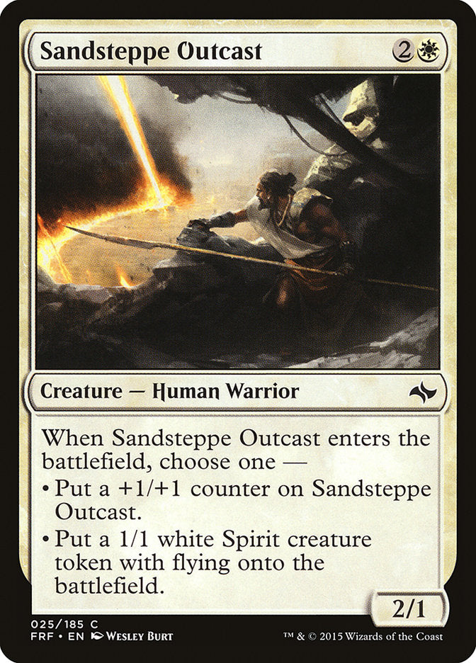 Sandsteppe Outcast [Fate Reforged] | Black Swamp Games