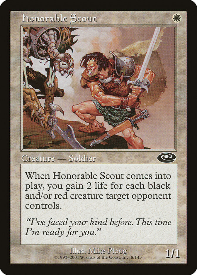 Honorable Scout [Planeshift] | Black Swamp Games