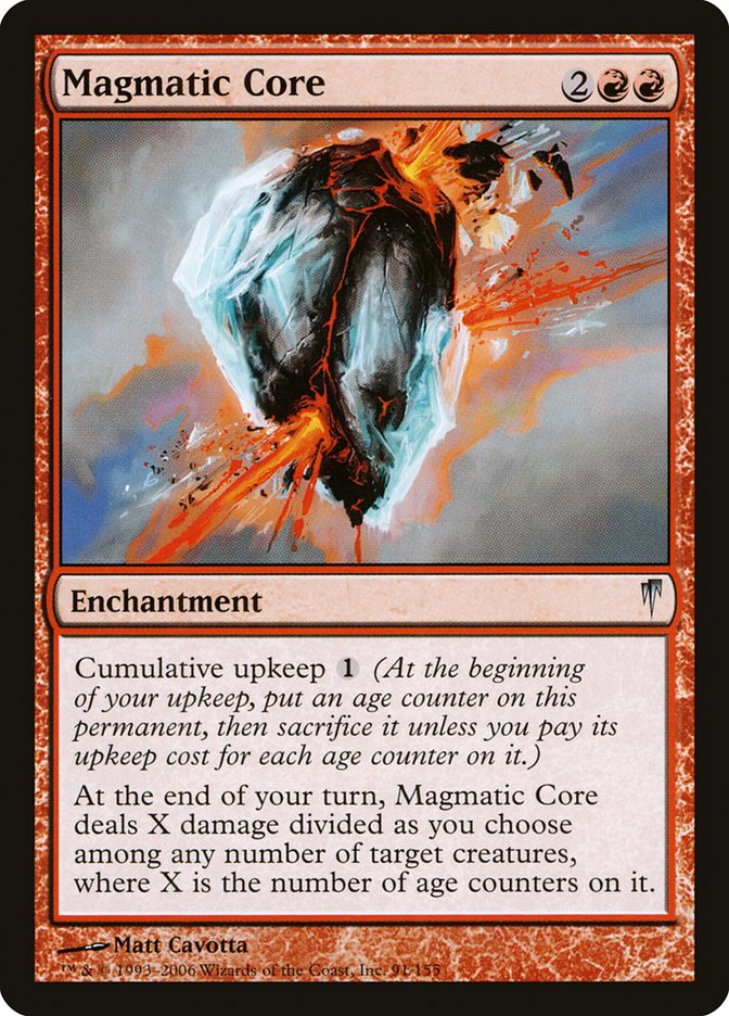Magmatic Core [Coldsnap] | Black Swamp Games