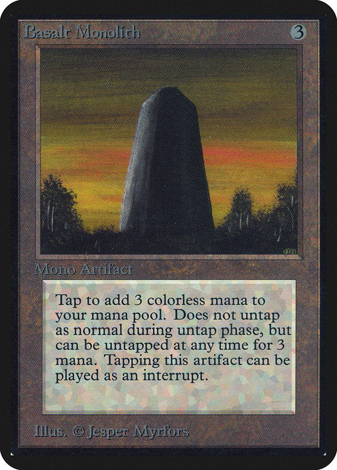 Basalt Monolith [Alpha Edition] | Black Swamp Games