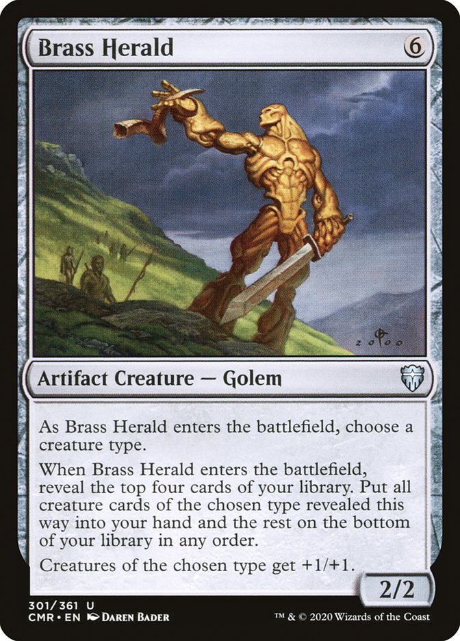 Brass Herald [Commander Legends] | Black Swamp Games
