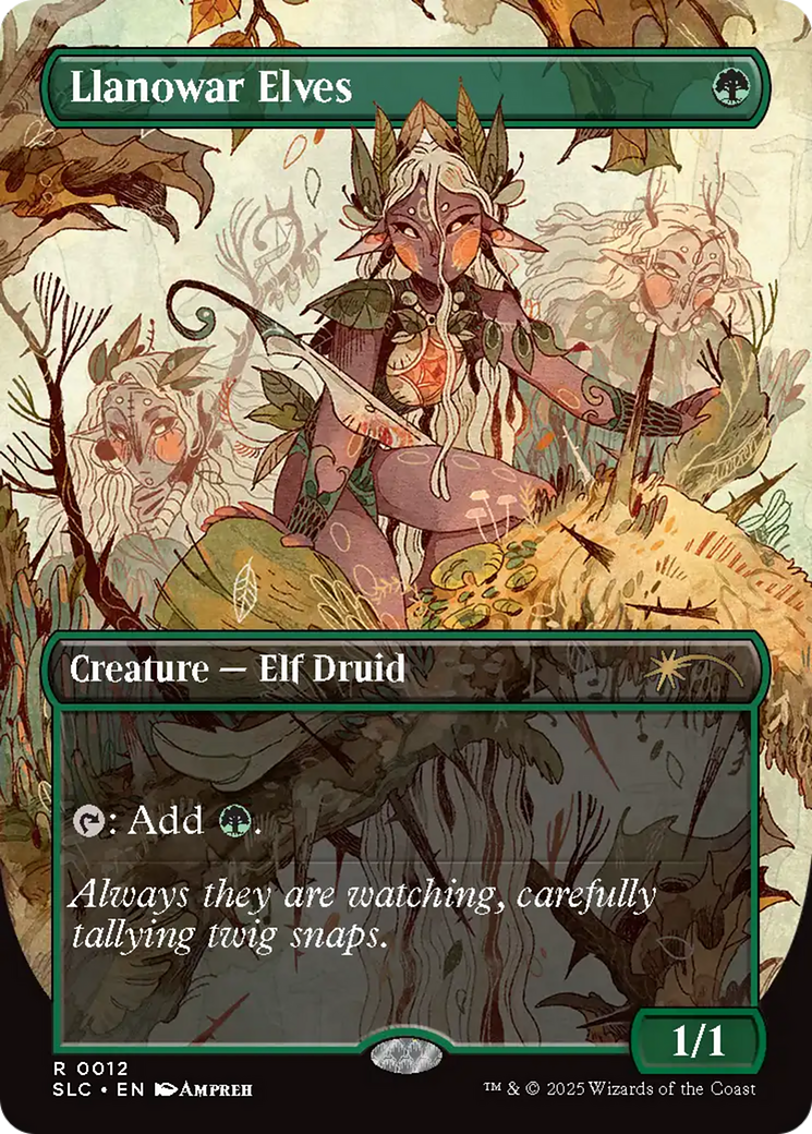 Llanowar Elves [Secret Lair Countdown Kit] | Black Swamp Games