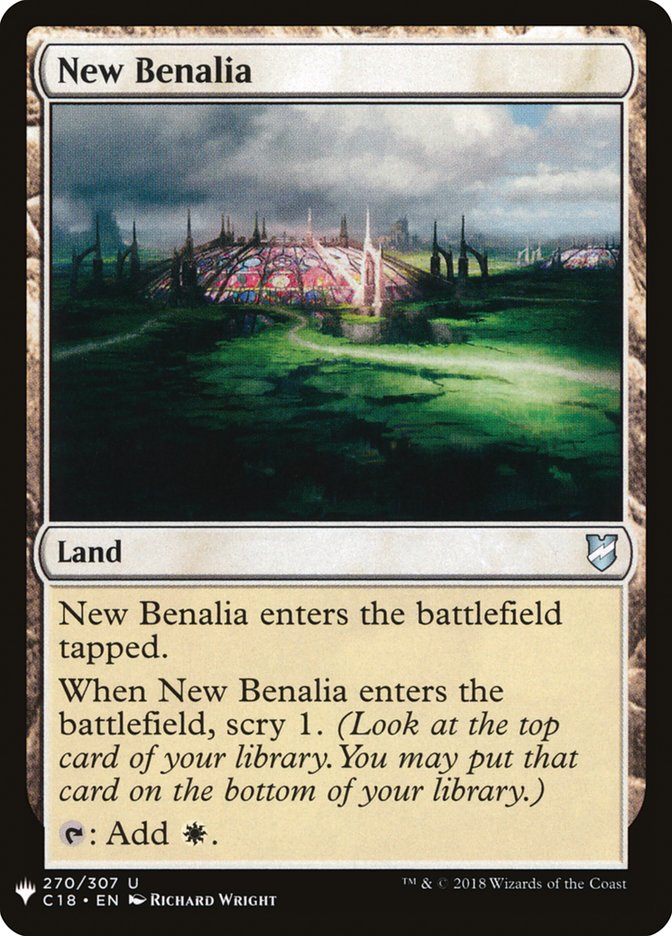 New Benalia [Mystery Booster] | Black Swamp Games