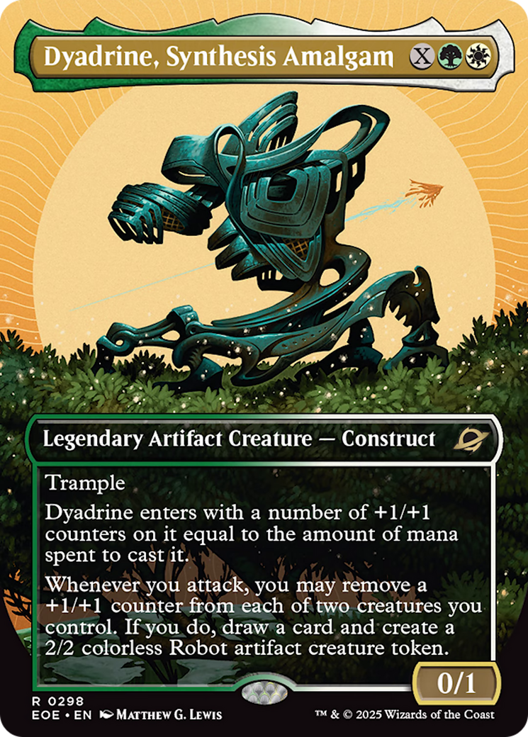 Dyadrine, Synthesis Amalgam (Borderless) [Edge of Eternities] | Black Swamp Games