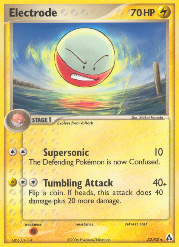 Electrode (32/92) [EX: Legend Maker] | Black Swamp Games
