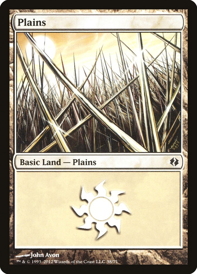 Plains (38) [Duel Decks: Venser vs. Koth] | Black Swamp Games