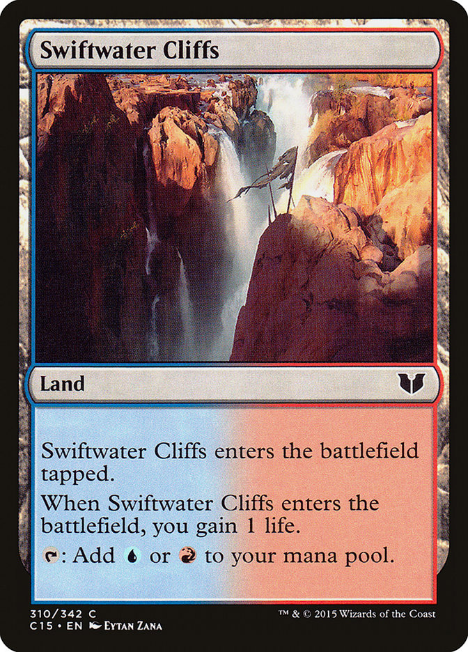 Swiftwater Cliffs [Commander 2015] | Black Swamp Games