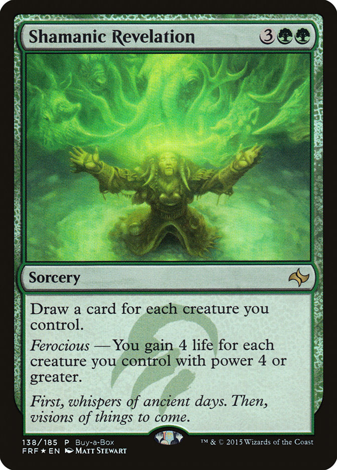 Shamanic Revelation (Buy-A-Box) [Fate Reforged Promos] | Black Swamp Games