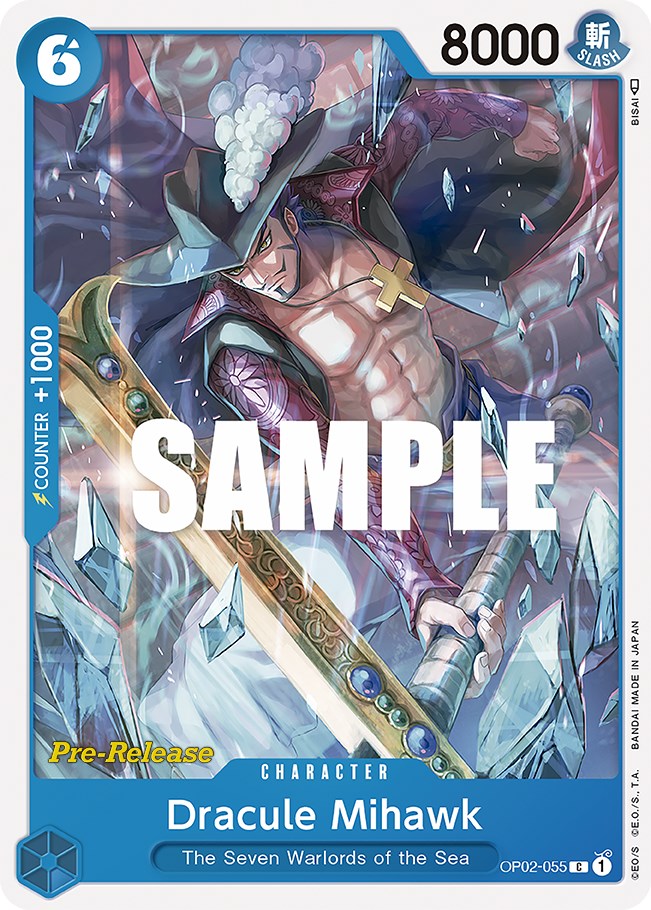 Dracule Mihawk [Paramount War Pre-Release Cards] | Black Swamp Games