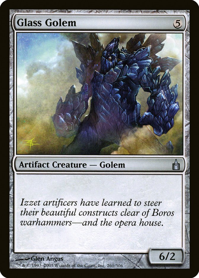 Glass Golem [Ravnica: City of Guilds] | Black Swamp Games