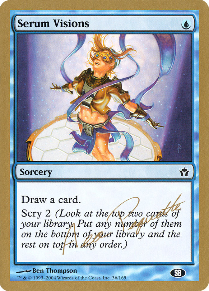 Serum Visions (Aeo Paquette) (SB) [World Championship Decks 2004] | Black Swamp Games