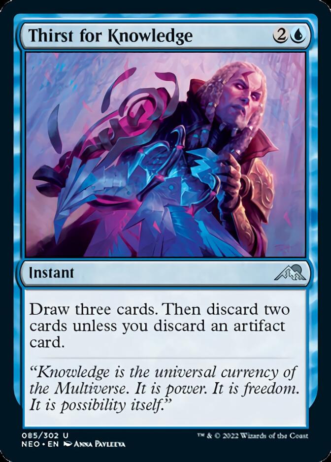 Thirst for Knowledge [Kamigawa: Neon Dynasty] | Black Swamp Games