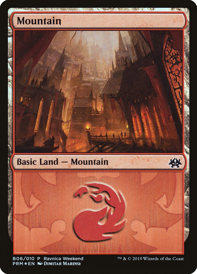 Mountain (B06) [Ravnica Allegiance Guild Kit] | Black Swamp Games