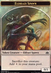 Eldrazi Spawn (002) // Eldrazi Double-Sided Token [Planechase Anthology Tokens] | Black Swamp Games