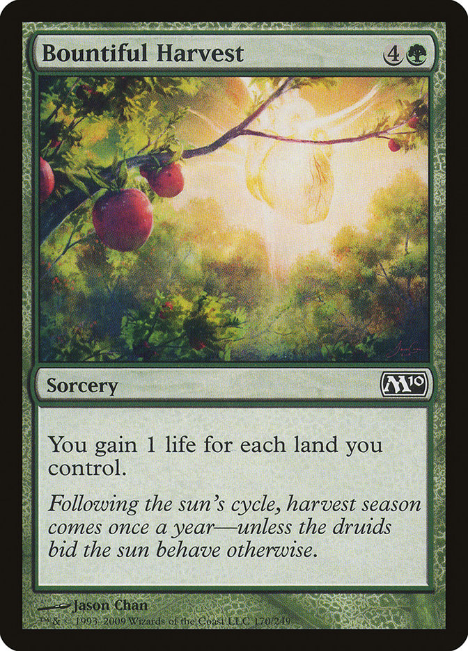 Bountiful Harvest [Magic 2010] | Black Swamp Games