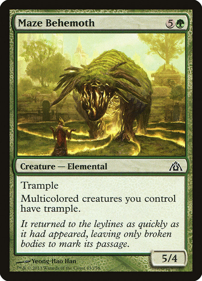 Maze Behemoth [Dragon's Maze] | Black Swamp Games