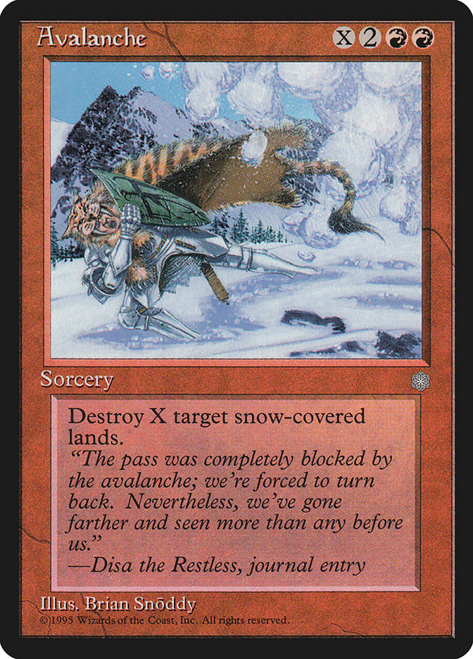 Avalanche [Ice Age] | Black Swamp Games