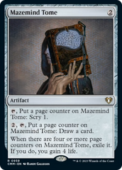 Mazemind Tome [Commander Masters] | Black Swamp Games