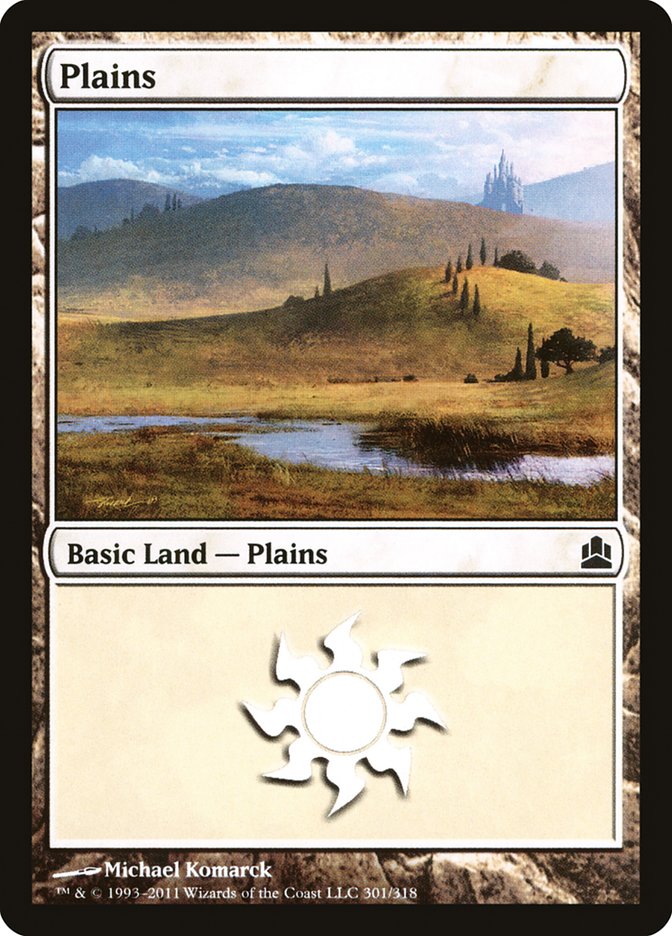 Plains (301) [Commander 2011] | Black Swamp Games