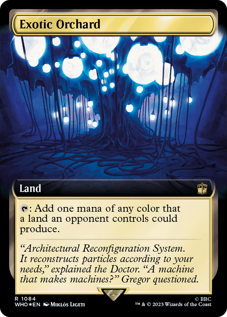 Exotic Orchard (Extended Art) (Surge Foil) [Doctor Who] | Black Swamp Games