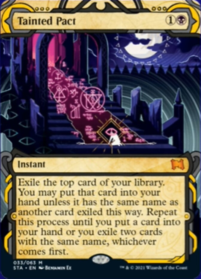 Tainted Pact (Foil Etched) [Strixhaven: Mystical Archive] | Black Swamp Games