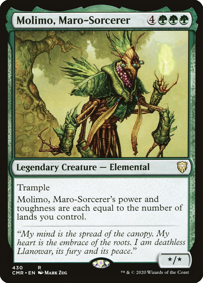 Molimo, Maro-Sorcerer [Commander Legends] | Black Swamp Games