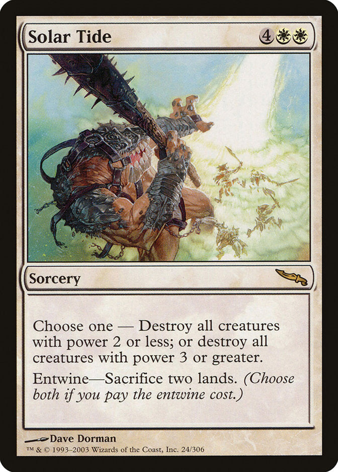 Solar Tide [Mirrodin] | Black Swamp Games