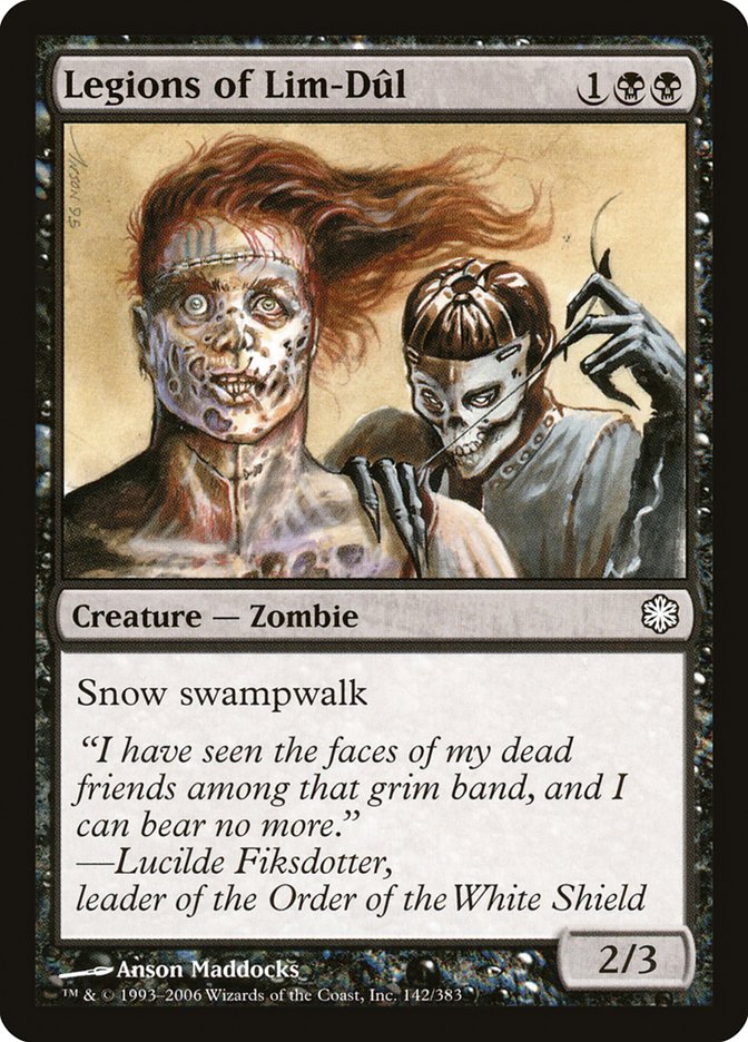Legions of Lim-Dul [Coldsnap Theme Decks] | Black Swamp Games
