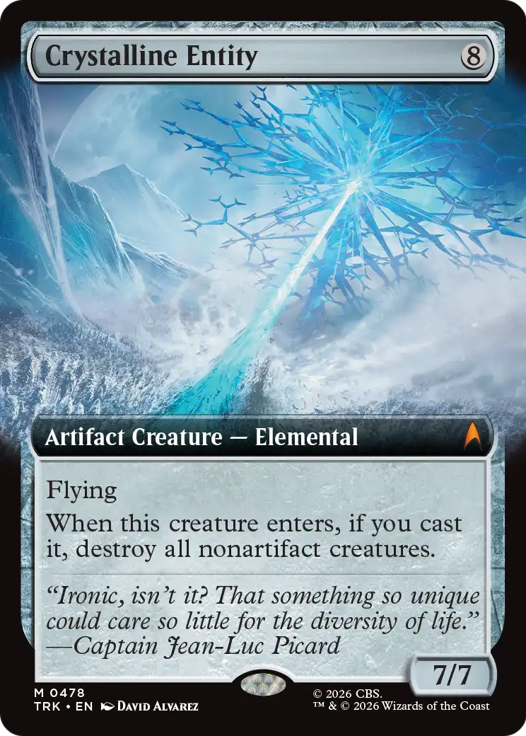 Crystalline Entity (Extended Art) [Star Trek] | Black Swamp Games