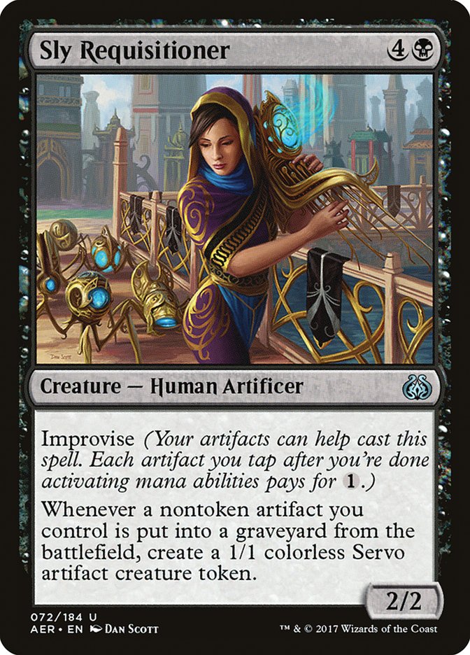 Sly Requisitioner [Aether Revolt] | Black Swamp Games
