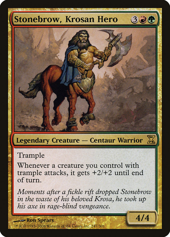Stonebrow, Krosan Hero [Time Spiral] | Black Swamp Games