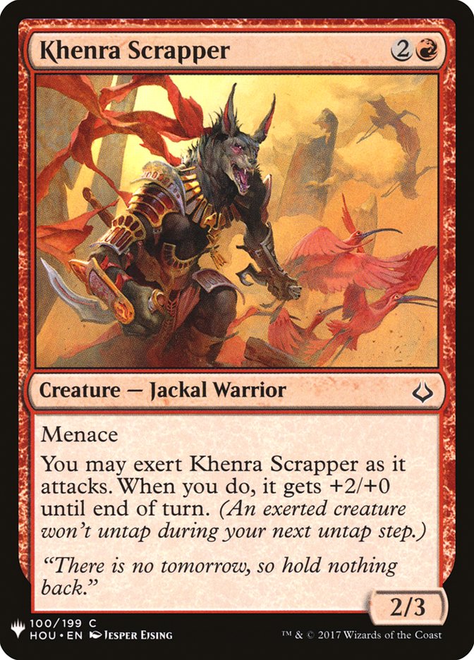 Khenra Scrapper [Mystery Booster] | Black Swamp Games