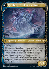 Runo Stromkirk // Krothuss, Lord of the Deep (Showcase Fang Frame) [Innistrad: Crimson Vow] | Black Swamp Games