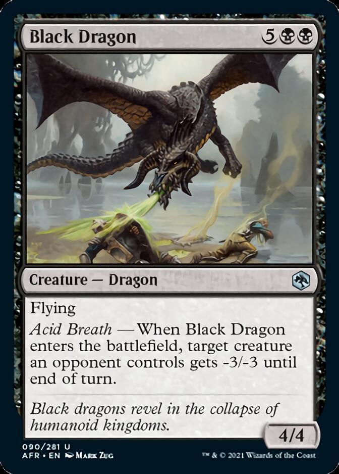 Black Dragon [Dungeons & Dragons: Adventures in the Forgotten Realms] | Black Swamp Games