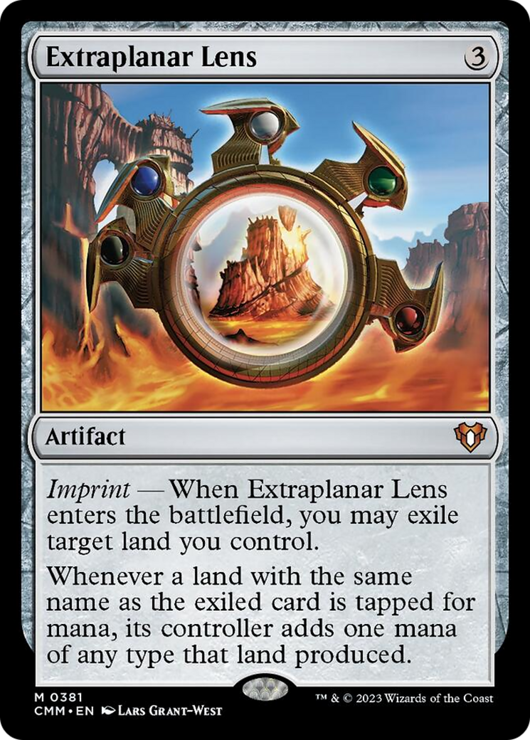 Extraplanar Lens [Commander Masters] | Black Swamp Games