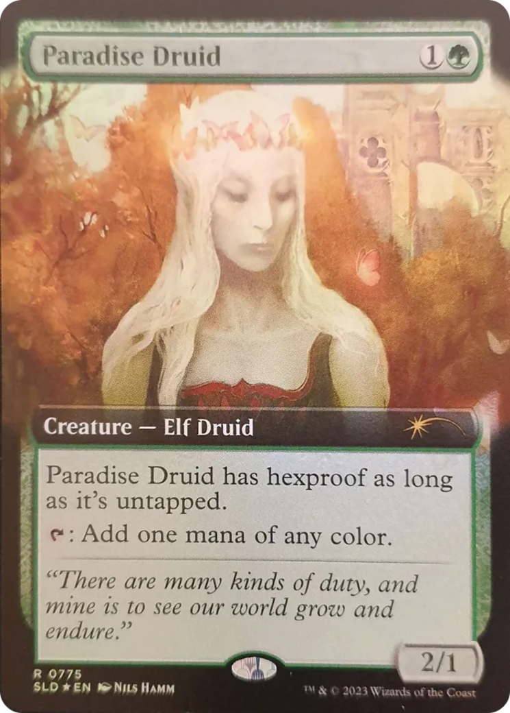 Paradise Druid (Extended Art) [Secret Lair Drop Series] | Black Swamp Games