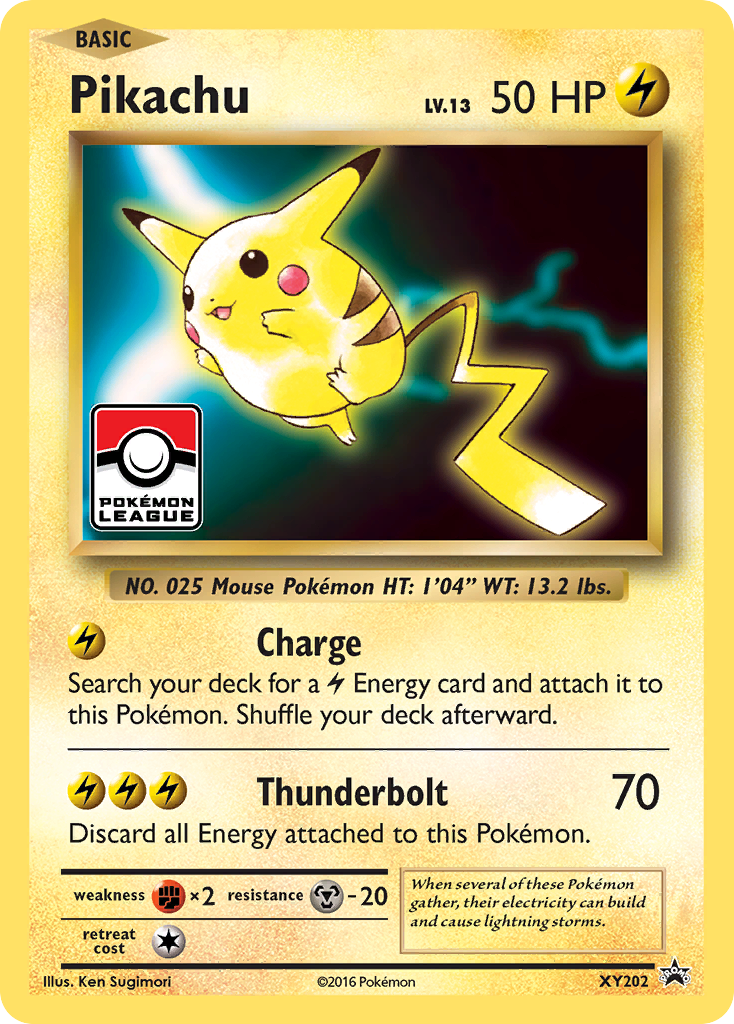 Pikachu (XY202) [XY: Black Star Promos] | Black Swamp Games