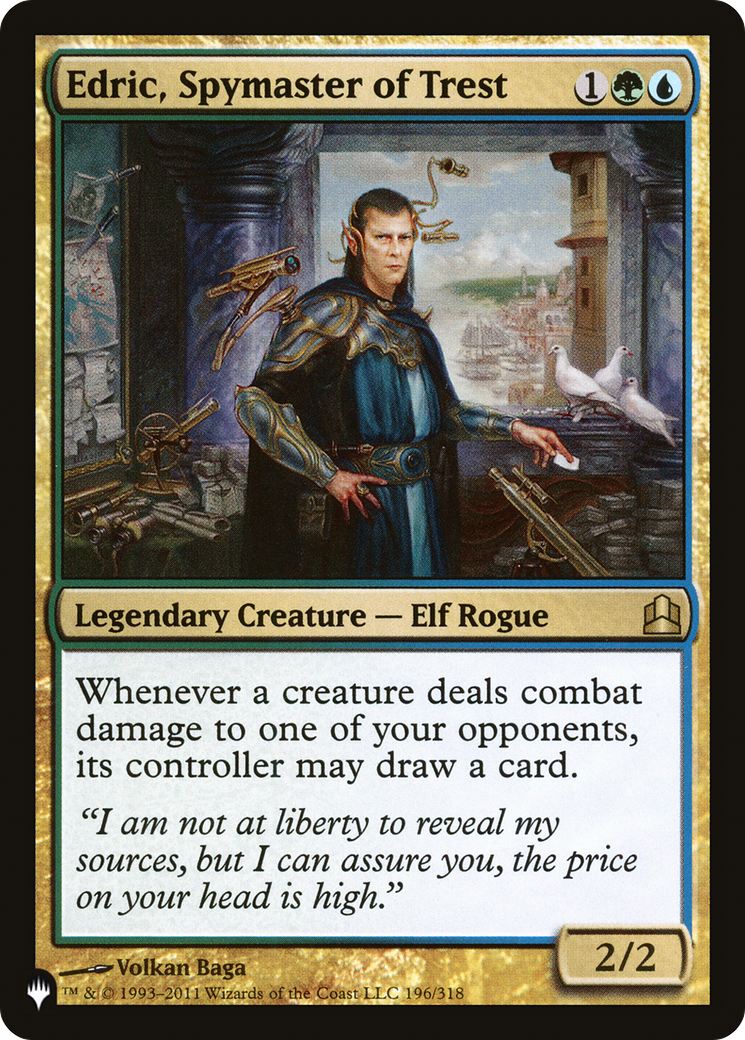 Edric, Spymaster of Trest [The List] | Black Swamp Games