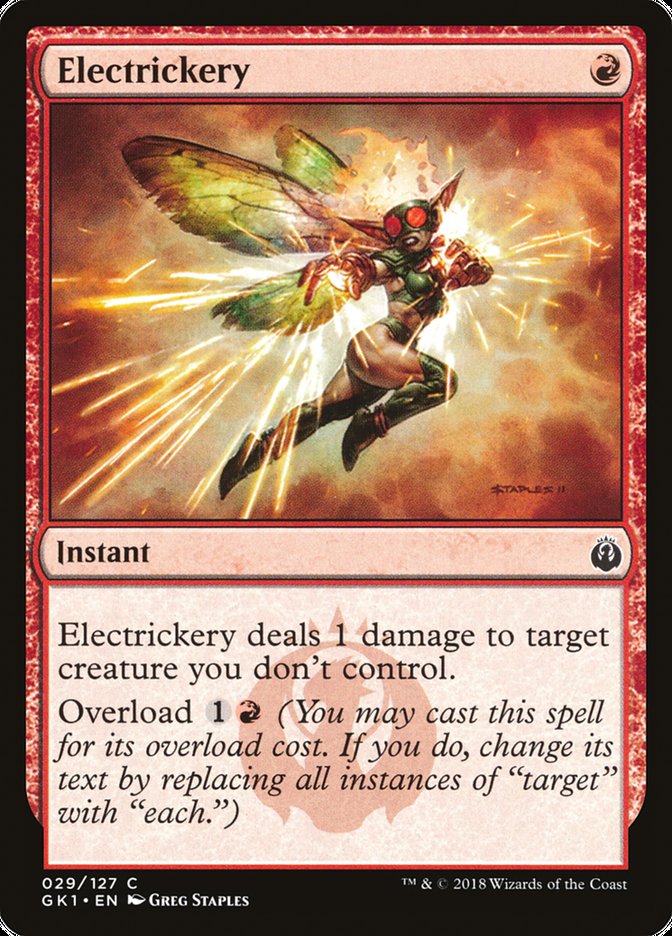 Electrickery [Guilds of Ravnica Guild Kit] | Black Swamp Games