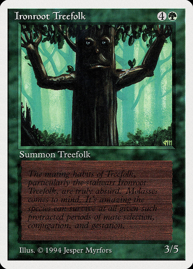 Ironroot Treefolk [Summer Magic / Edgar] | Black Swamp Games