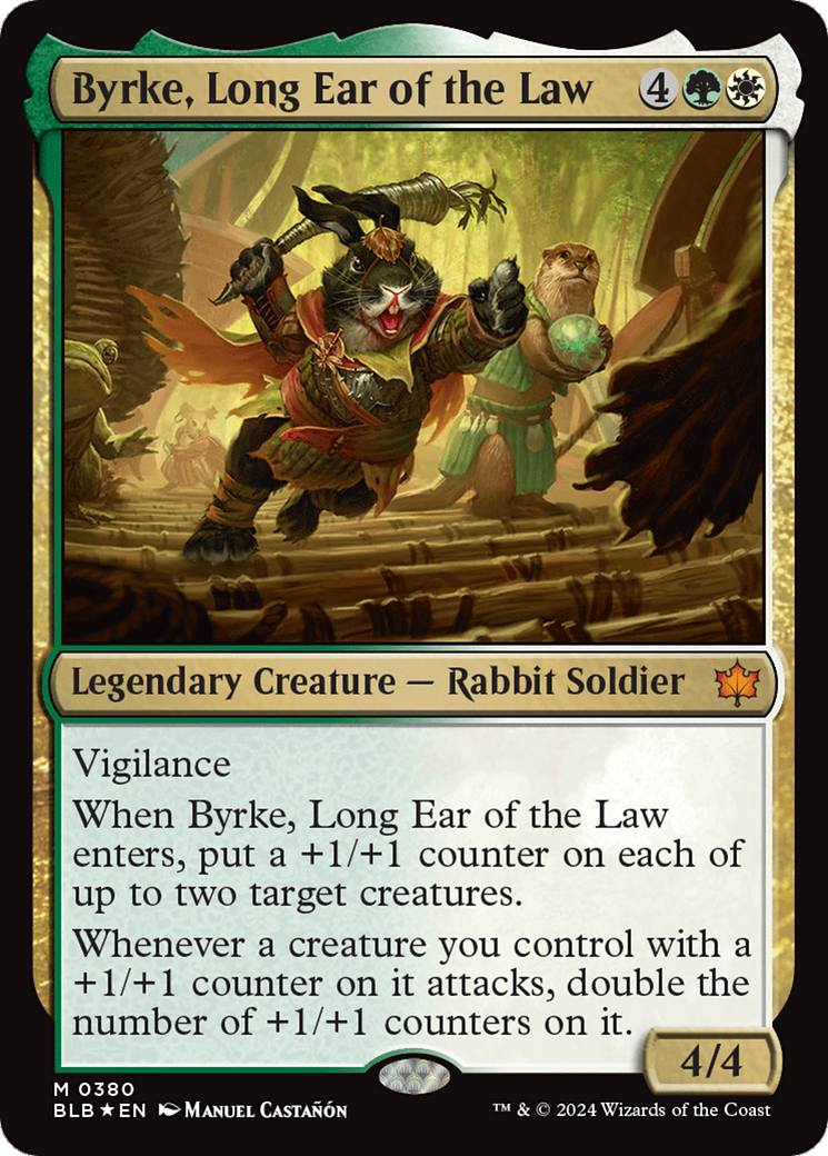 Byrke, Long Ear of the Law [Bloomburrow] | Black Swamp Games