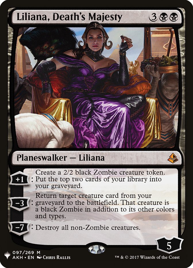 Liliana, Death's Majesty [Mystery Booster] | Black Swamp Games