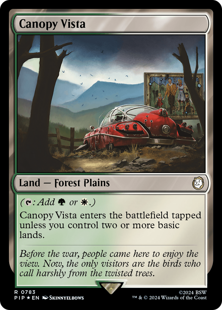 Canopy Vista (Surge Foil) [Fallout] | Black Swamp Games